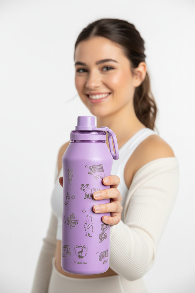 Termo Fútbol Montvéra: Edición Norteamérica | 120ml / 40 oz