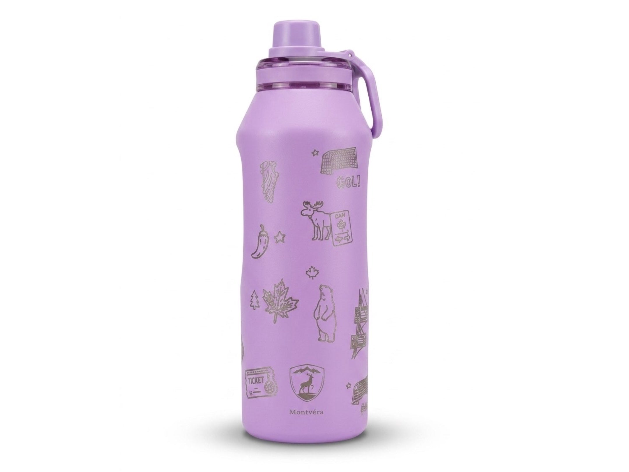 Termo Fútbol Montvéra: Edición Norteamérica | 120ml / 40 oz